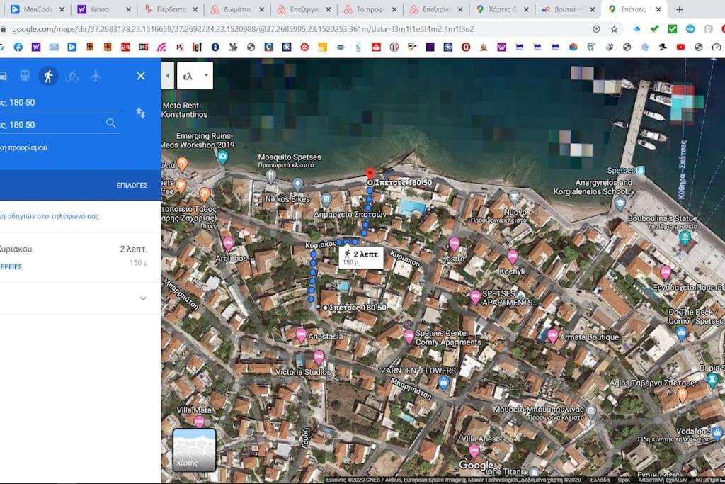 Villa 1853, Spetses Ground Floor Luaran gambar